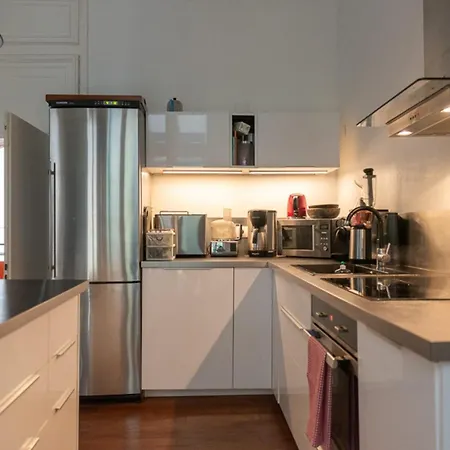 Daire Spacious Nest With Terrace Near Batignolles Paris